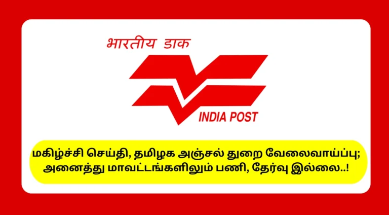 Tamilnadu Post Office GDS Recruitment 2025