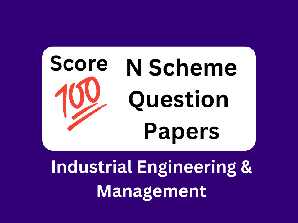 Diploma IEM Question Paper pdf